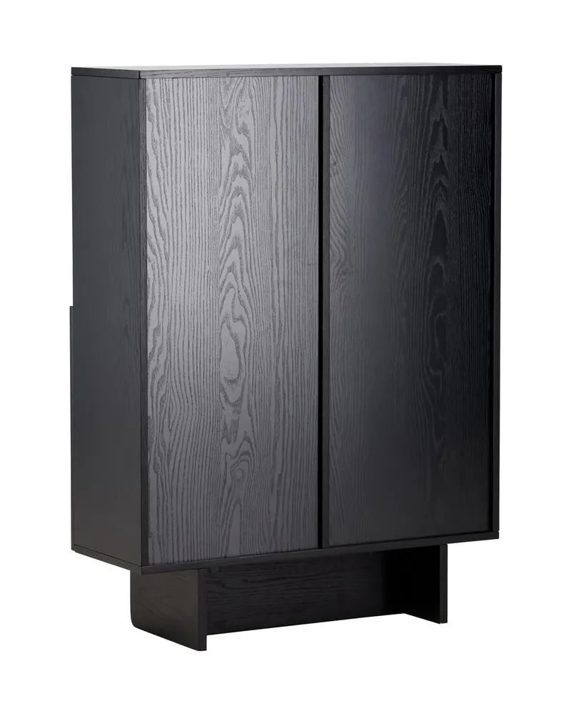 Tyresö Sideboard auf Sockel in 30 × 110 × 80 cm, Schwarz, Ansicht 6