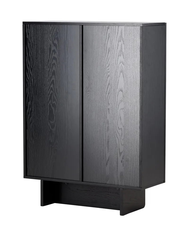 Tyresö Sideboard auf Sockel in 30 × 110 × 80 cm, Schwarz, Ansicht 8