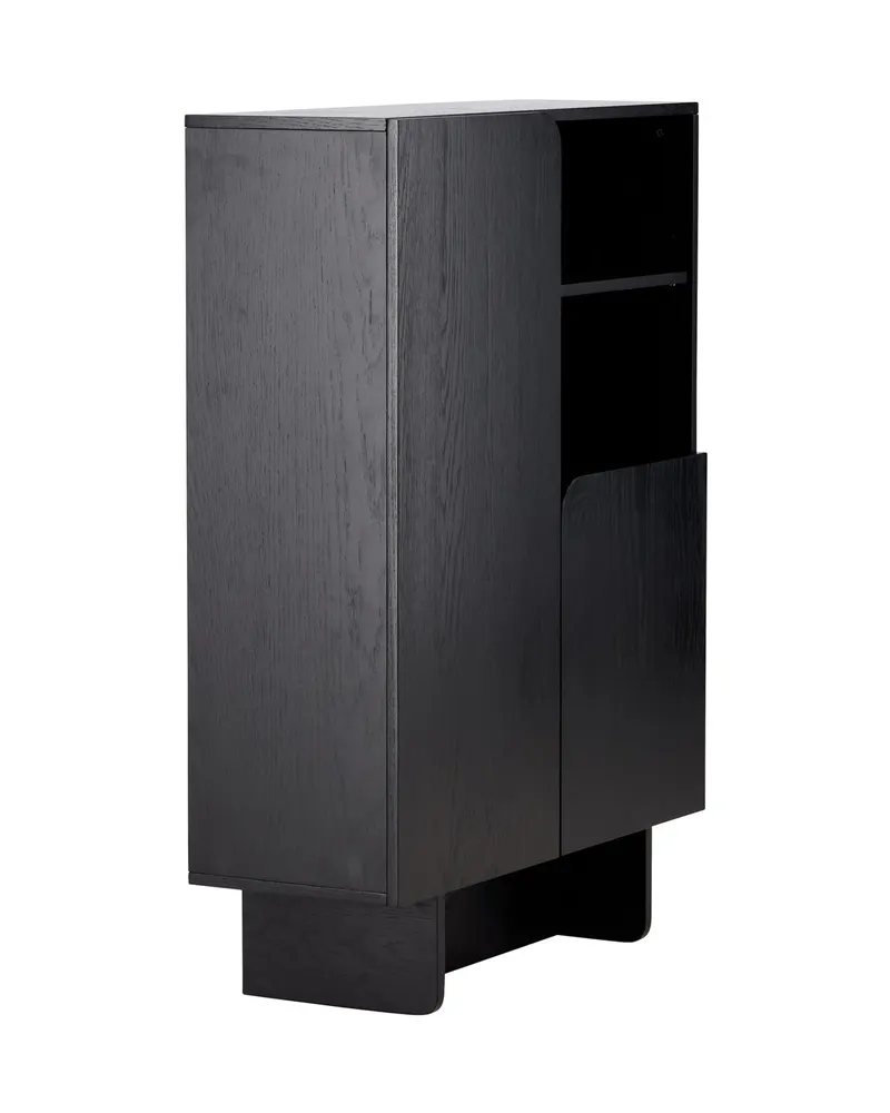 Tyresö Sideboard auf Sockel in 30 × 110 × 80 cm, Schwarz, Ansicht 11
