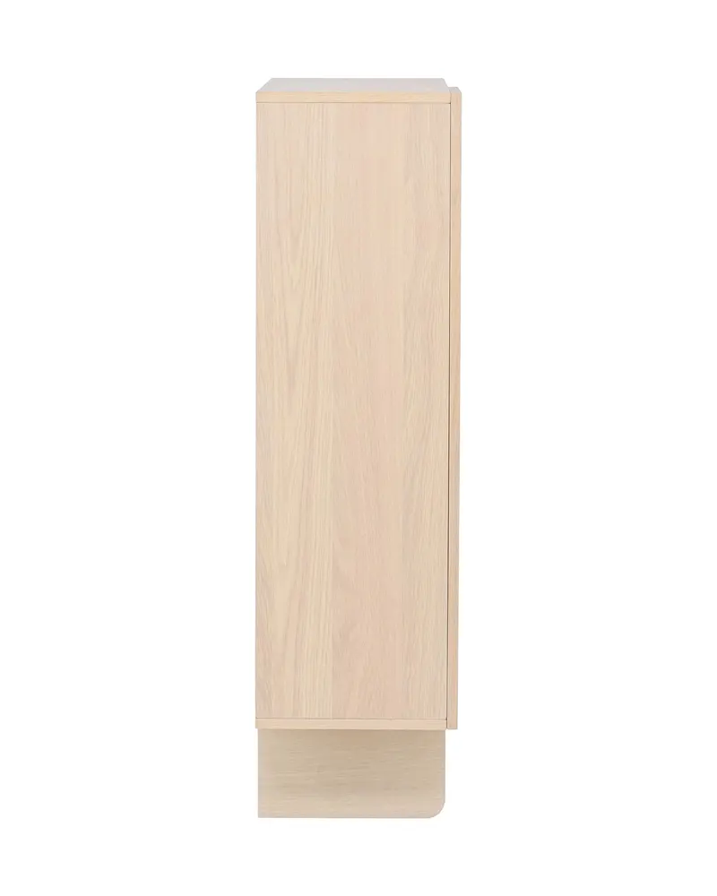 Tyresö Sideboard auf Sockel in 30 × 110 × 80 cm, Whitewash, Ansicht 10