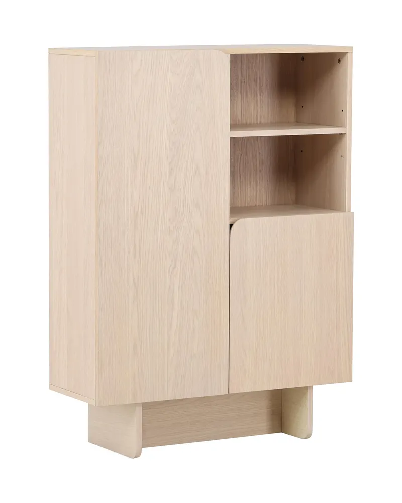 Tyresö Sideboard auf Sockel in 30 × 110 × 80 cm, Whitewash, Ansicht 12
