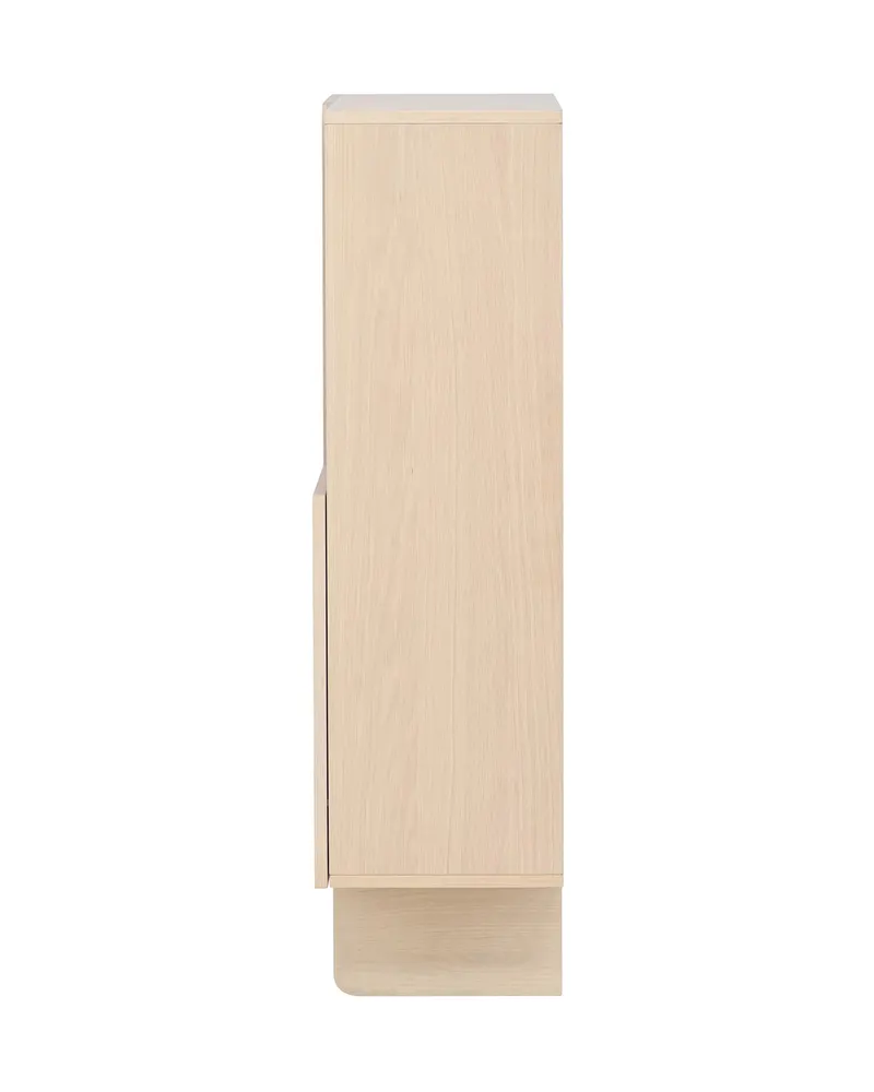 Tyresö Sideboard auf Sockel in 30 × 110 × 80 cm, Whitewash, Ansicht 4