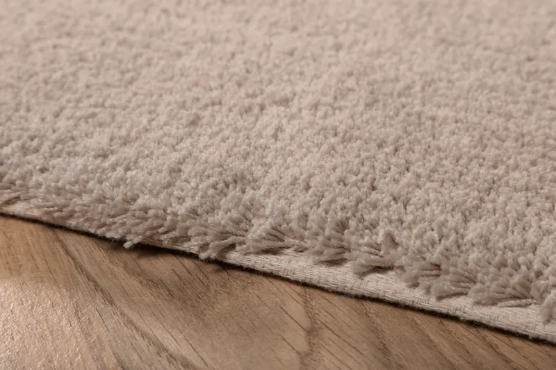 Undra Teppich mit glänzendem Flor in 240 × 170 cm, Beige, im Wohnraum, Ansicht 7