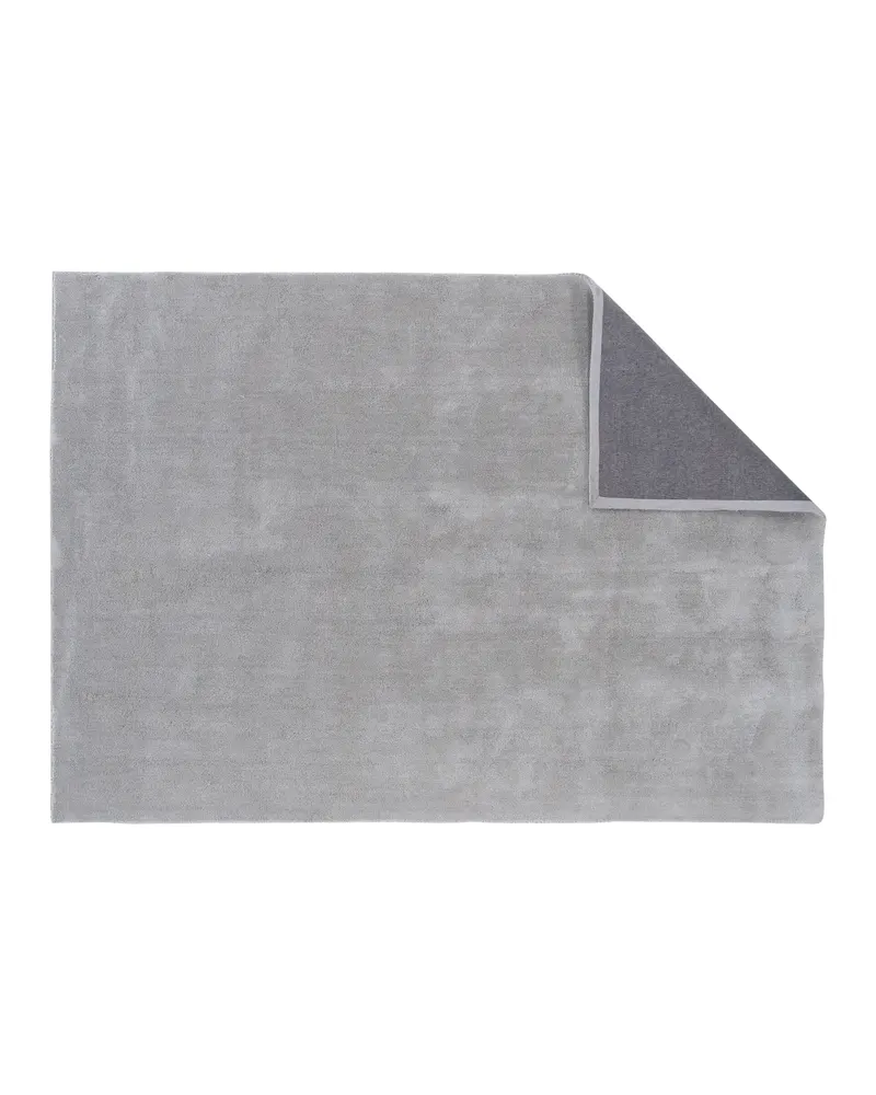 Undra Teppich mit glänzendem Flor in 240 × 170 cm, Silber, Ansicht 2
