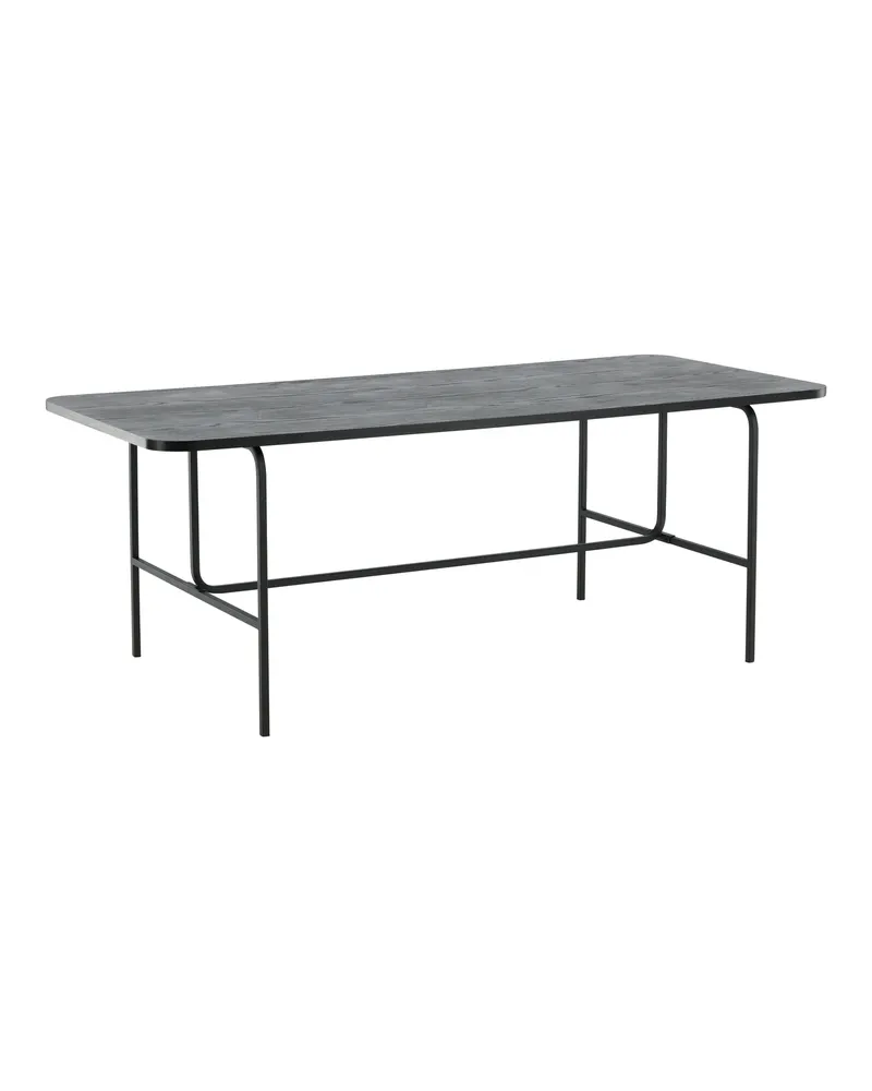 Uno Esstisch 200 × 90 cm in Schwarz, Ansicht 6