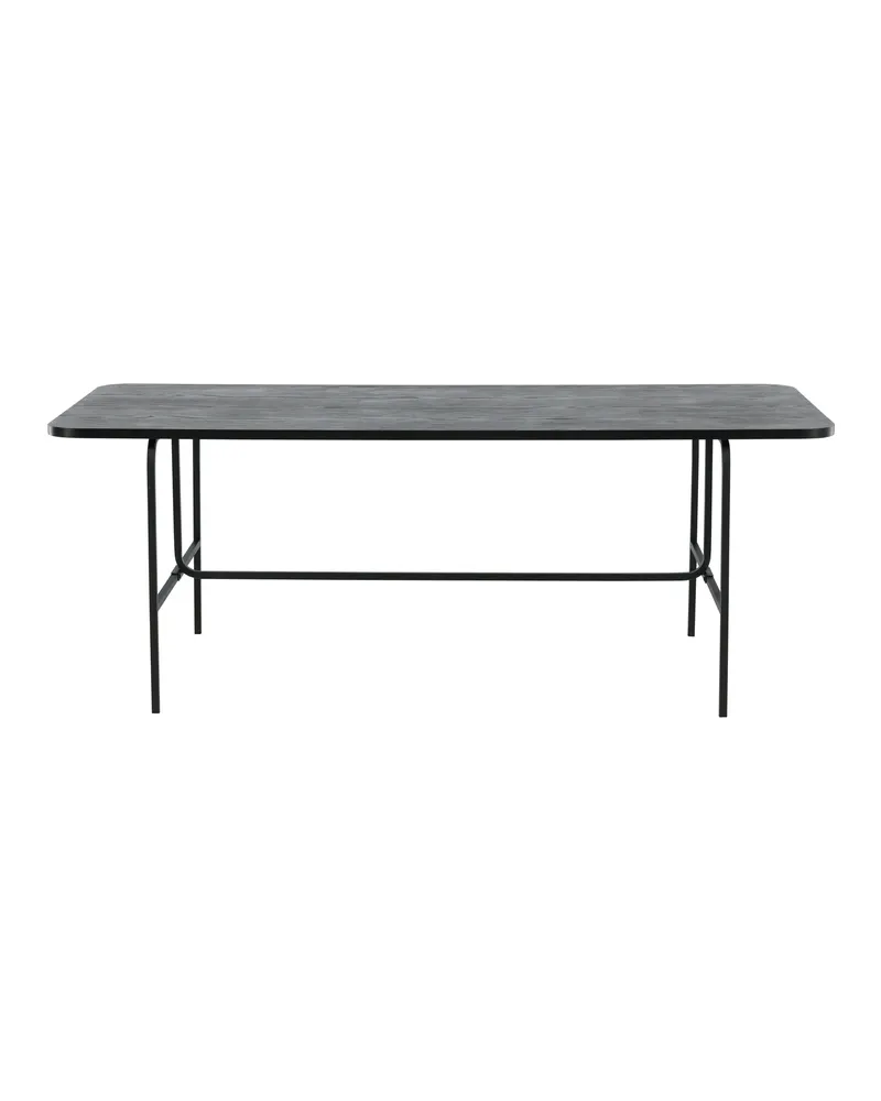 Uno Esstisch 200 × 90 cm in Schwarz, Ansicht 7