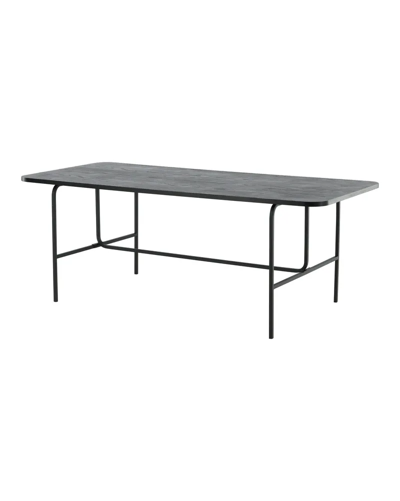 Uno Esstisch 200 × 90 cm in Schwarz, Ansicht 8
