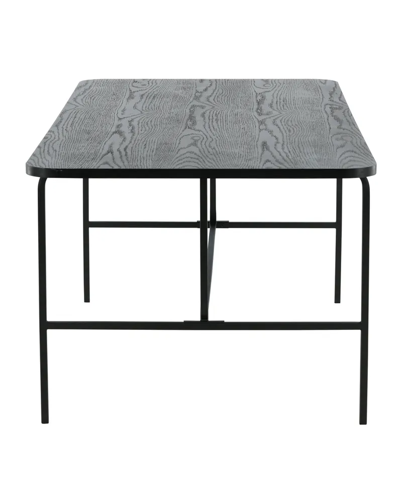 Uno Esstisch 200 × 90 cm in Schwarz, Ansicht 10