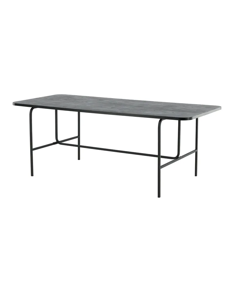 Uno Esstisch 200 × 90 cm in Schwarz, Ansicht 2