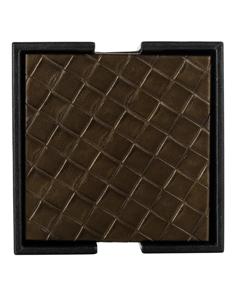 Untersetzer Yora, Schwarz von Richmond Interiors, Produktansicht 2