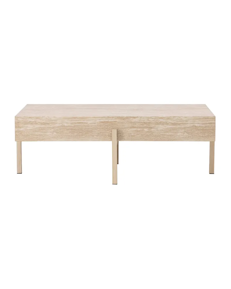 Vadholmen rechteckiger Couchtisch mit starker Platte, Ansicht 9