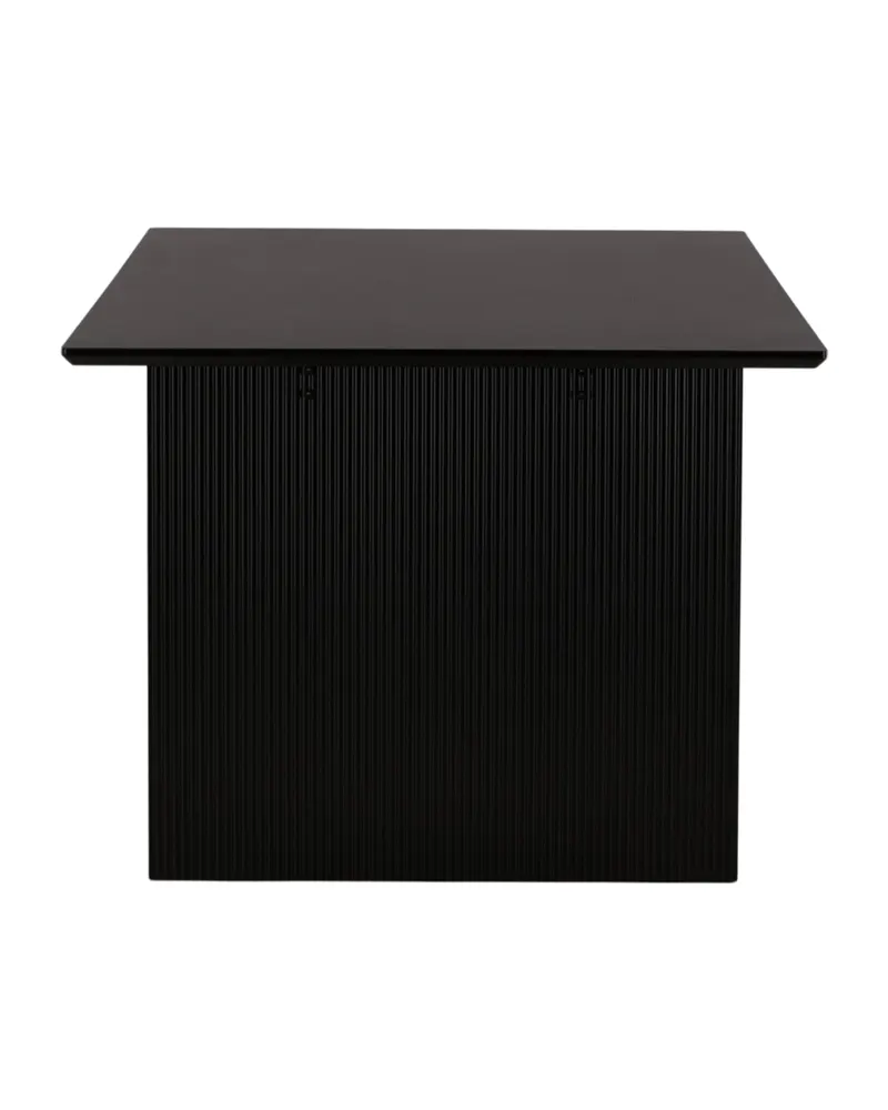 Vail Esstisch 200 × 100 cm auf zwei Wangen in Schwarz, Ansicht 7