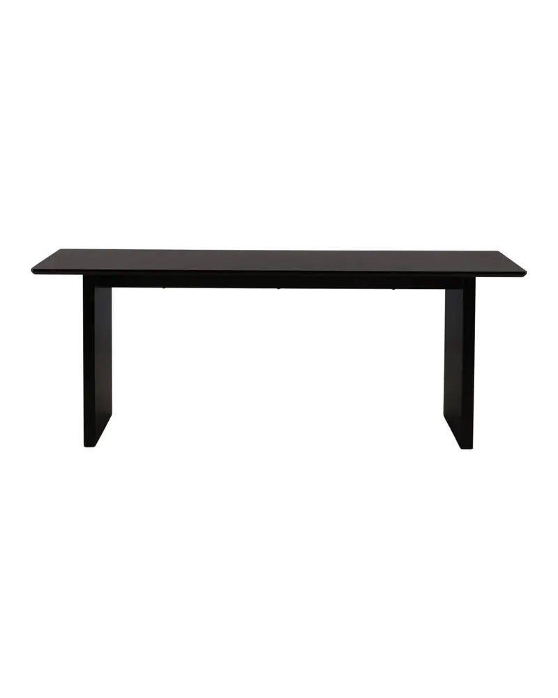 Vail Esstisch 200 × 100 cm auf zwei Wangen in Schwarz, Ansicht 10
