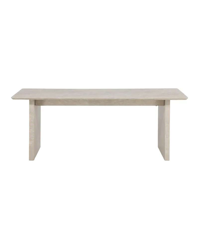 Vail Esstisch 200 × 100 cm auf zwei Wangen in Beige, Ansicht 10