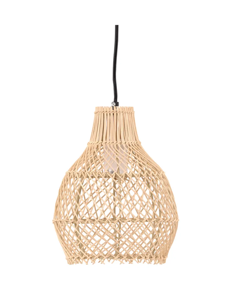Varekil Pendelleuchte aus Rattan mit durchbrochenem Geflecht