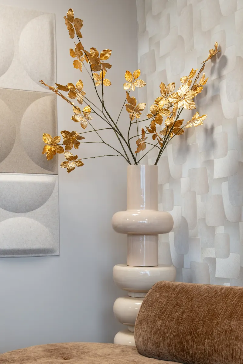 Vase Benice, Tapioca, groß von Richmond Interiors, Wohnbeispiel 5, im Wohnraum