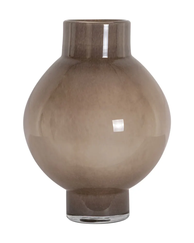 Vase Celina, Taupe, groß von Richmond Interiors