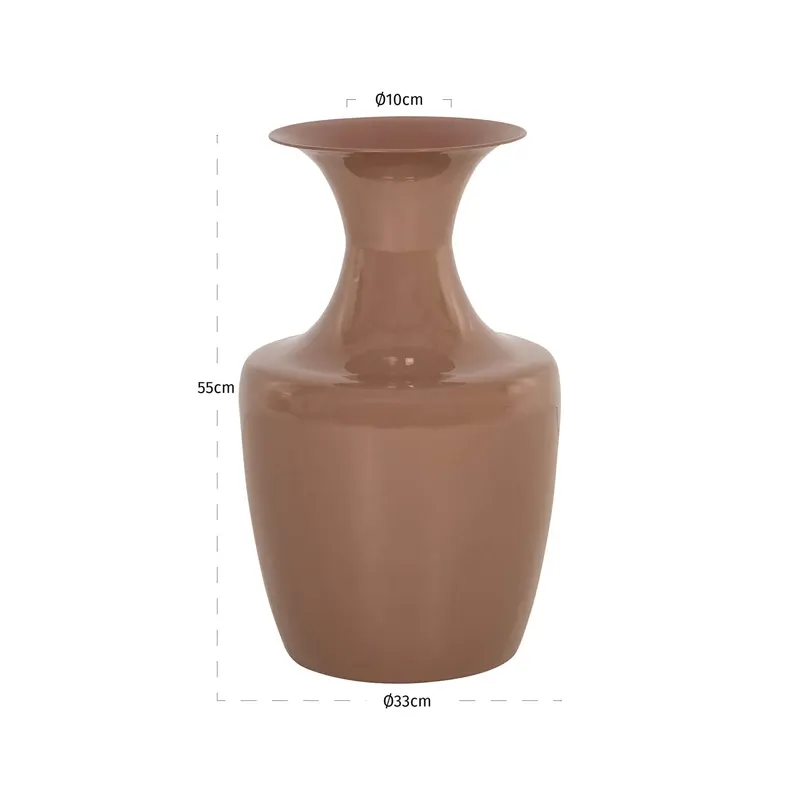 Vase Daimy, Braun von Richmond Interiors, Maßzeichnung 6
