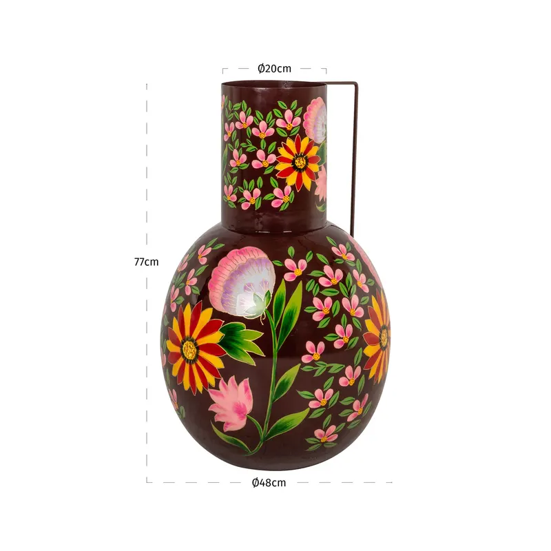 Vase Daleen, Mehrfarbig von Richmond Interiors, Maßzeichnung 3