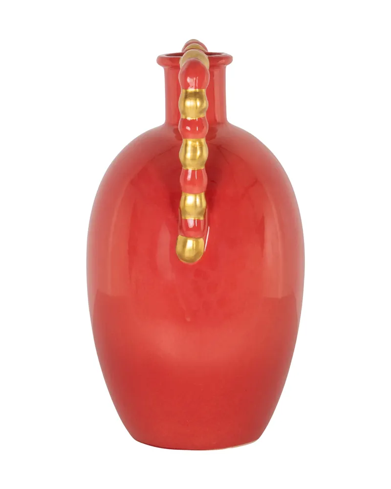 Vase Davita, Orange, klein von Richmond Interiors, Produktansicht 3