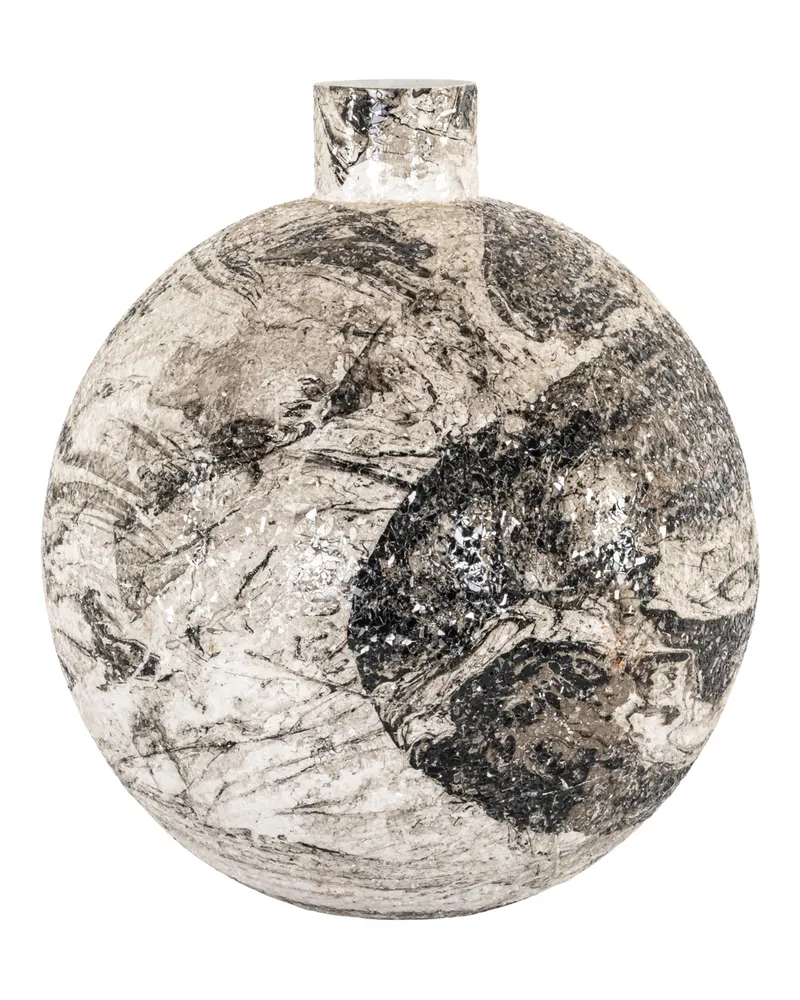 Vase Delisha, Schwarz/Weiß von Richmond Interiors