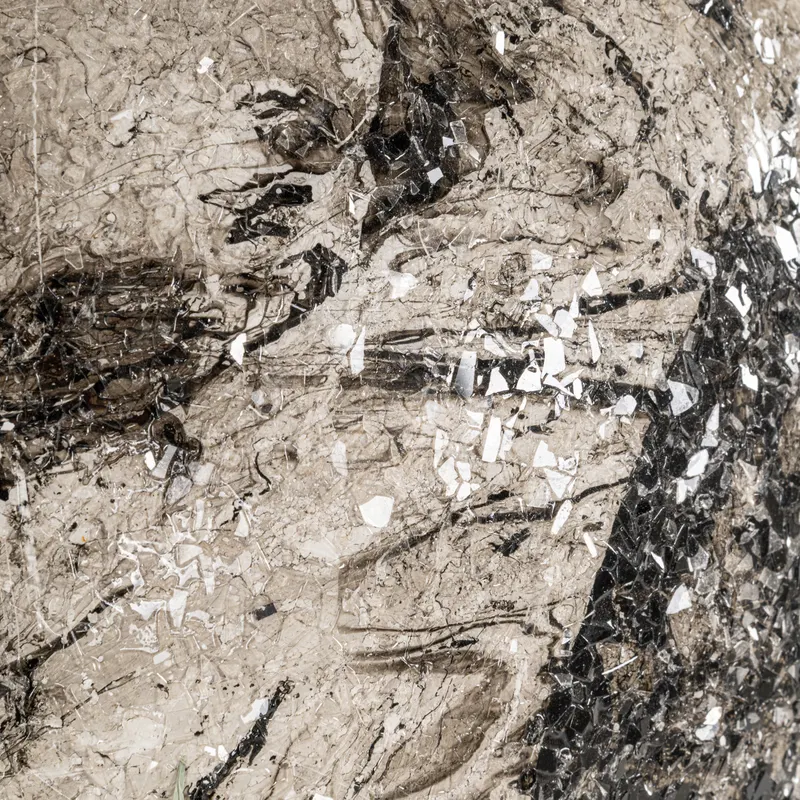 Vase Delisha, Schwarz/Weiß von Richmond Interiors, Produktansicht 2