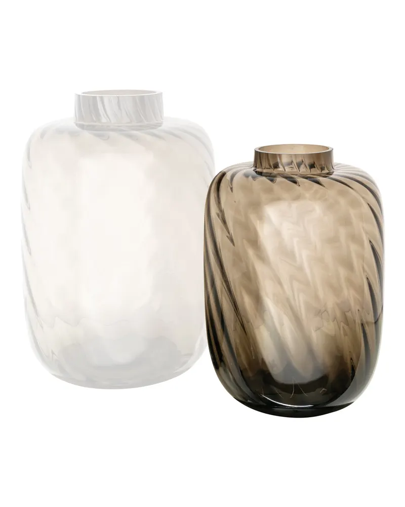 Vase Elora Braun, 29 cm von Richmond Interiors, Produktansicht 2