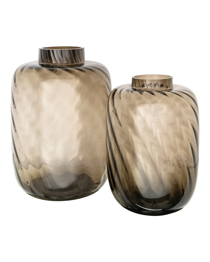 Vase Elora Braun, 29 cm von Richmond Interiors, Produktansicht 3