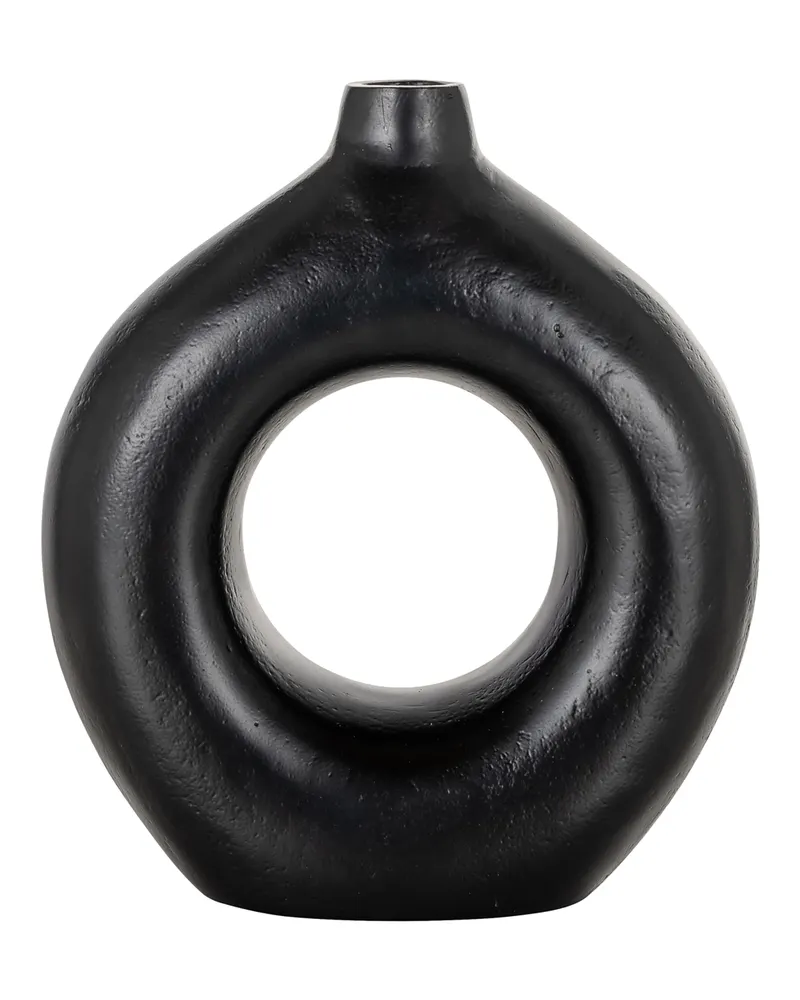 Vase Felice Schwarz, 22 cm von Richmond Interiors