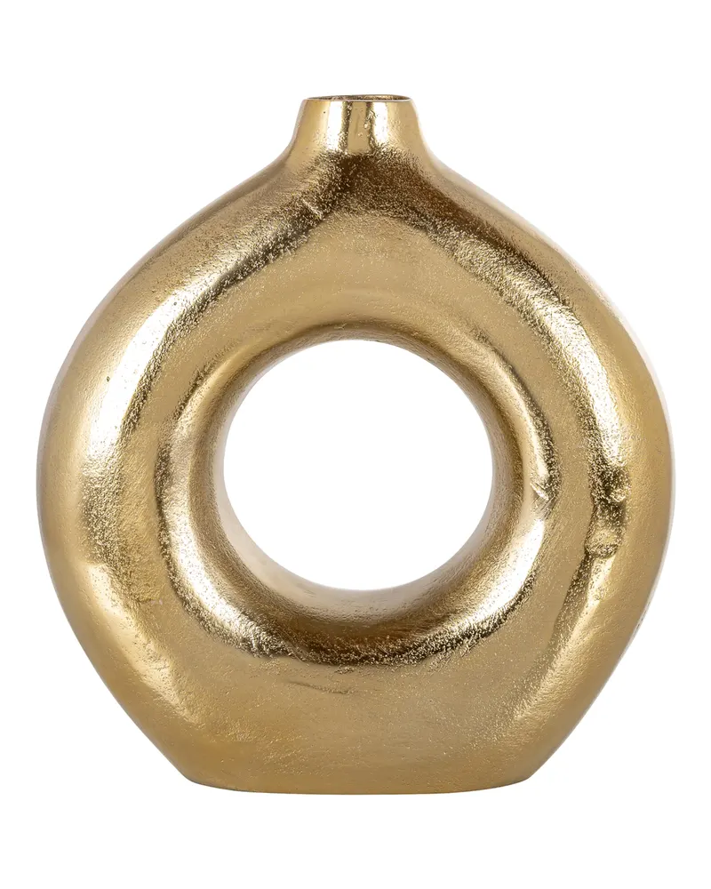 Vase Felicia, Goldfarben von Richmond Interiors