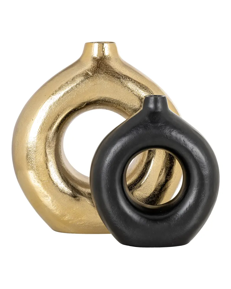 Vase Felicia, Goldfarben von Richmond Interiors, Produktansicht 4