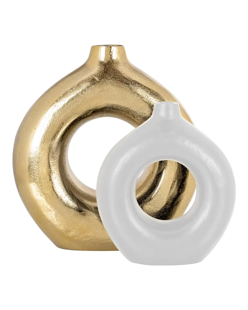 Vase Felicia, Goldfarben von Richmond Interiors, Produktansicht 5