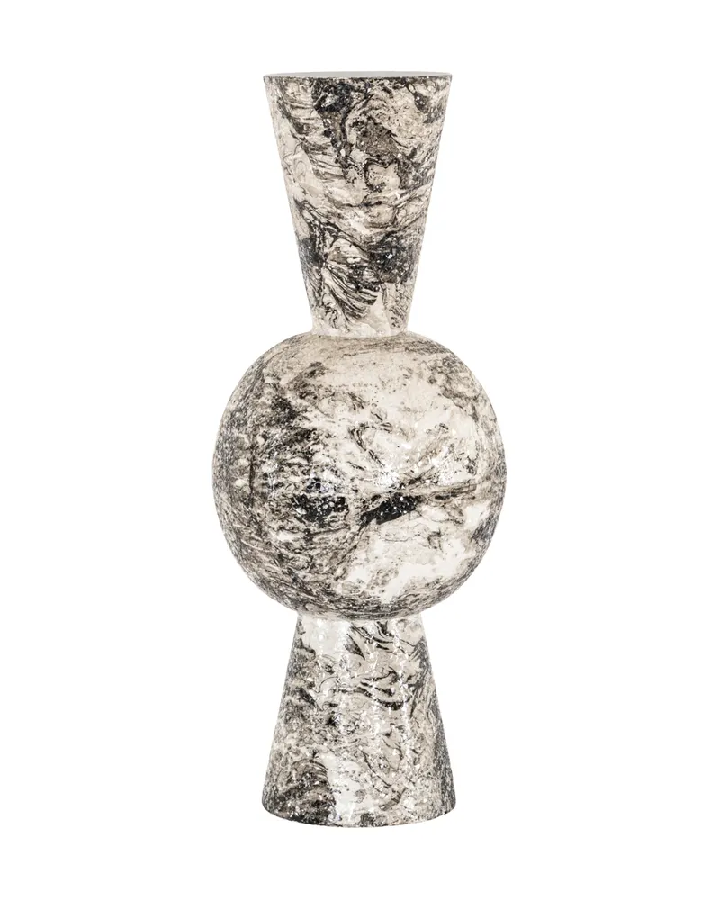 Vase Florry, Schwarz/Weiß von Richmond Interiors