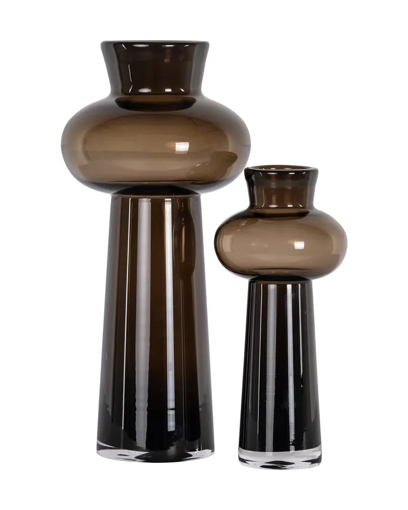Vase Jamey Braun groß von Richmond Interiors, Produktansicht 2
