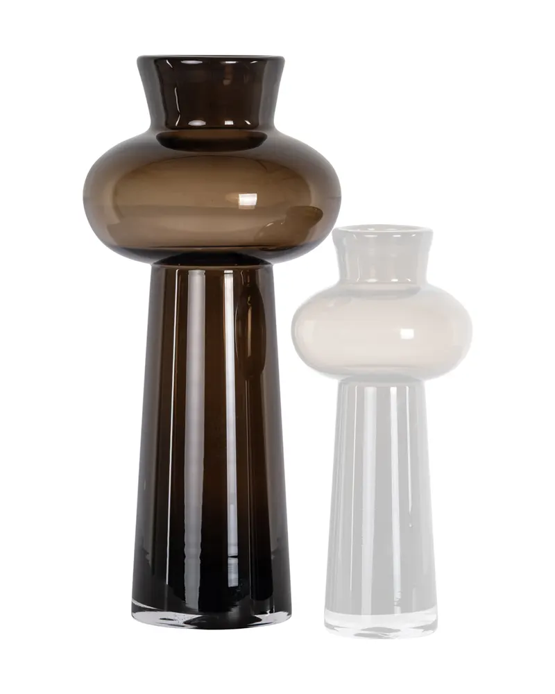 Vase Jamey Braun groß von Richmond Interiors, Produktansicht 3