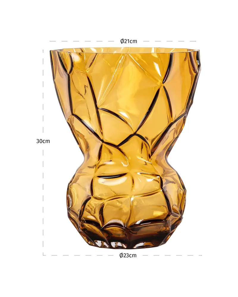 Vase Mason, Amber, groß von Richmond Interiors, Produktansicht 4