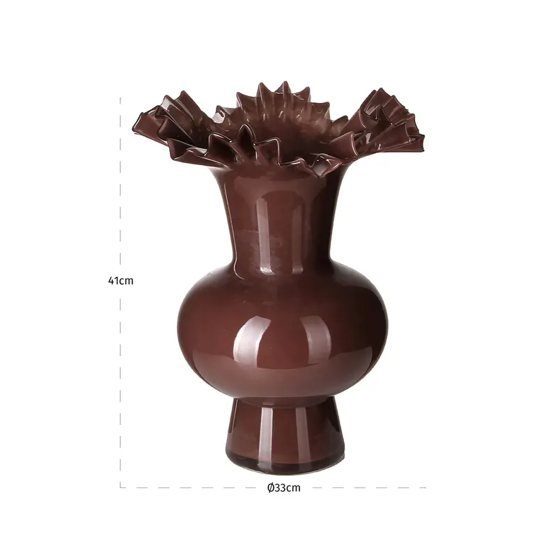 Vase Mira Braun von Richmond Interiors, Maßzeichnung 5