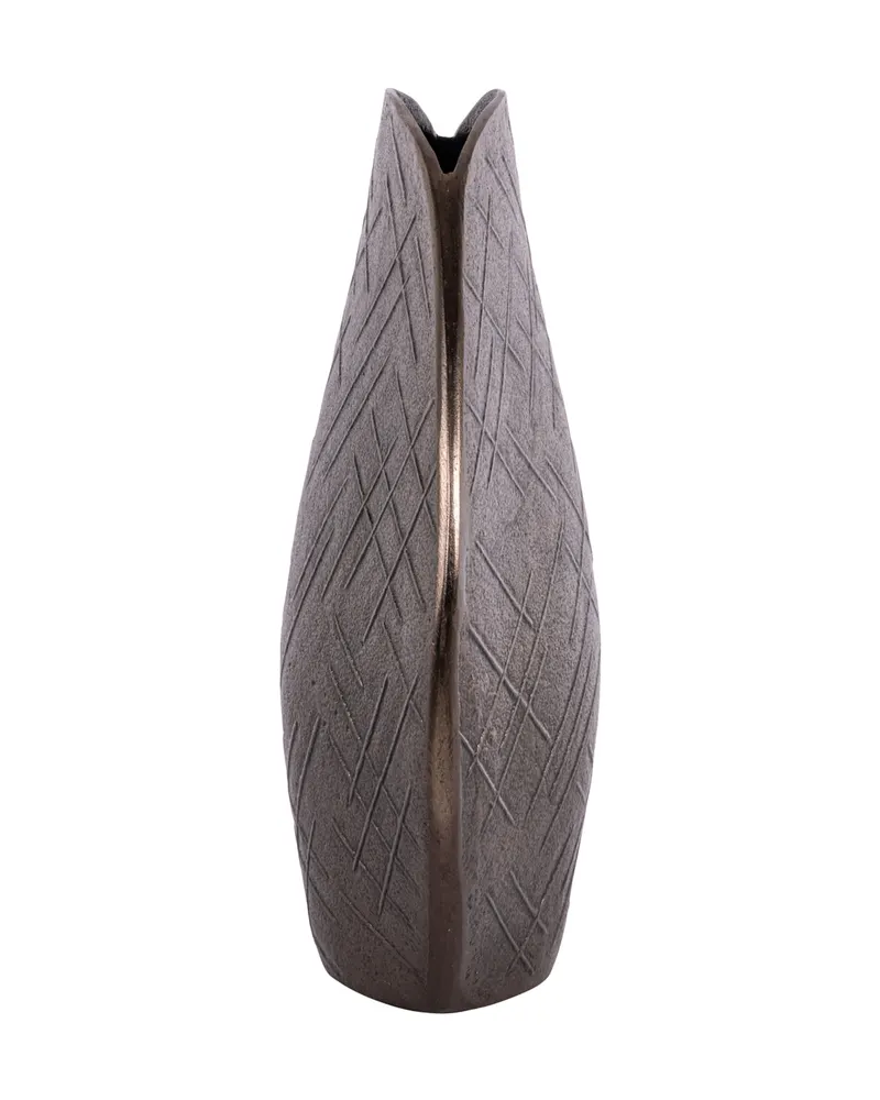 Vase Olivra, Bronzefarben, groß von Richmond Interiors, Produktansicht 3