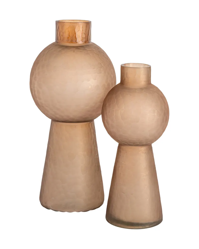 Vase Ora, Braun, klein von Richmond Interiors, Produktansicht 3