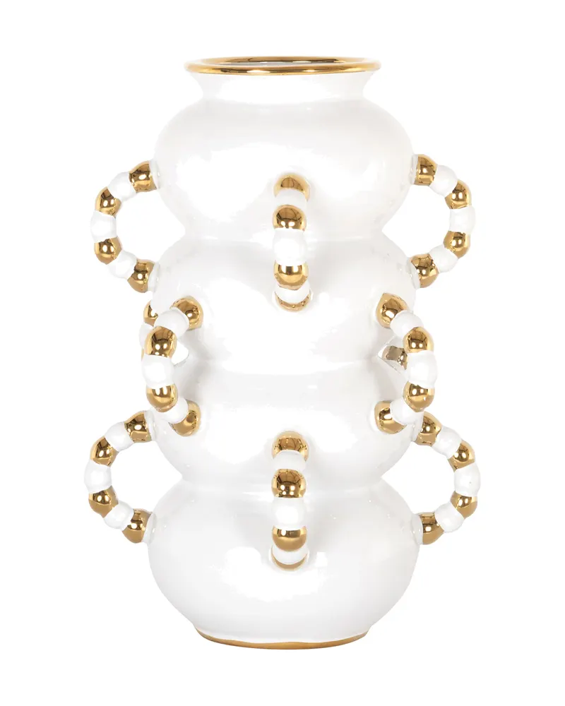 Vase Pippy klein in Weiß von Richmond Interiors, Produktansicht 2