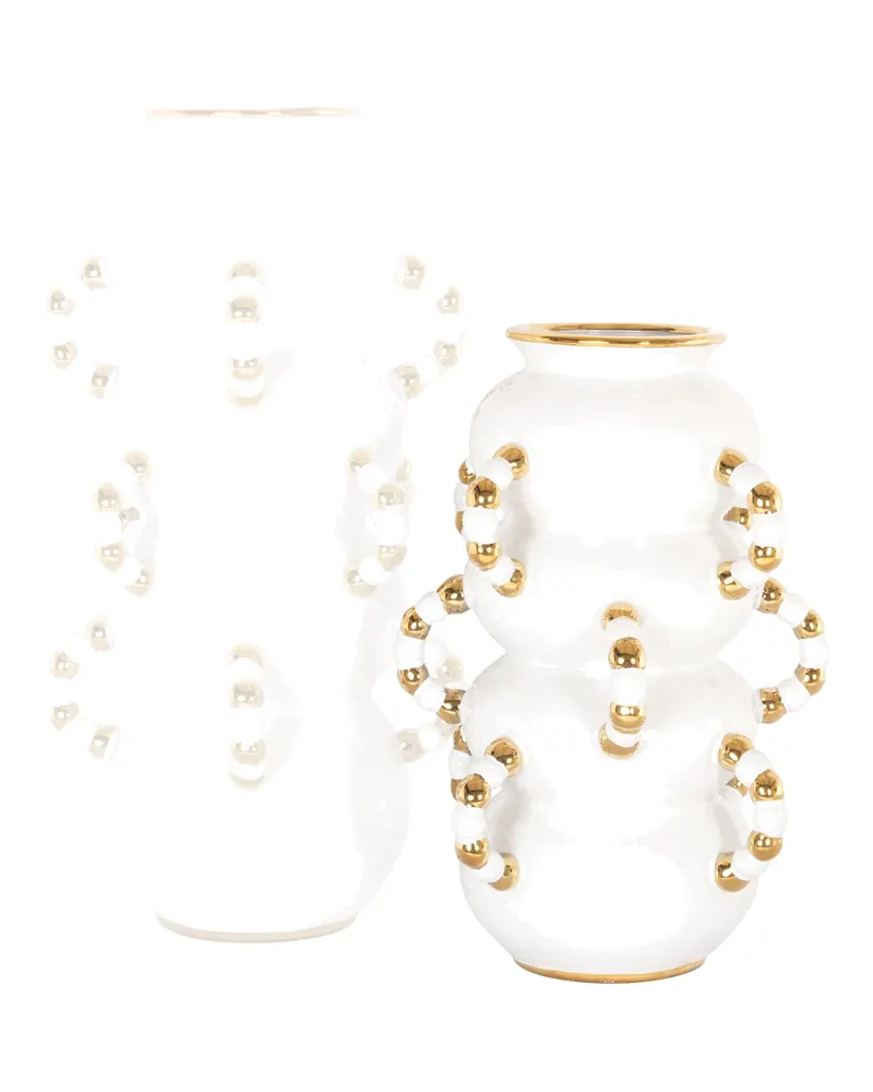 Vase Pippy klein in Weiß von Richmond Interiors, Produktansicht 3
