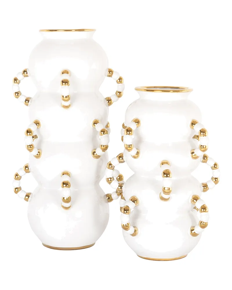 Vase Pippy klein in Weiß von Richmond Interiors, Produktansicht 4