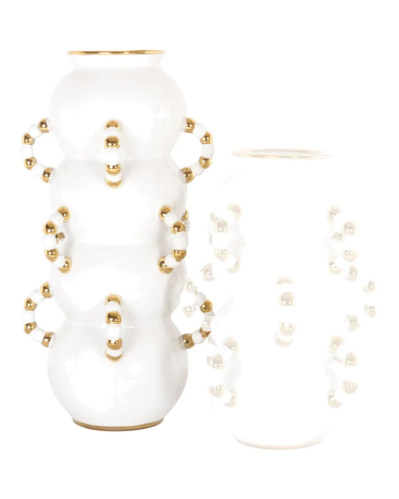 Vase Pippy groß in Weiß von Richmond Interiors, Produktansicht 3