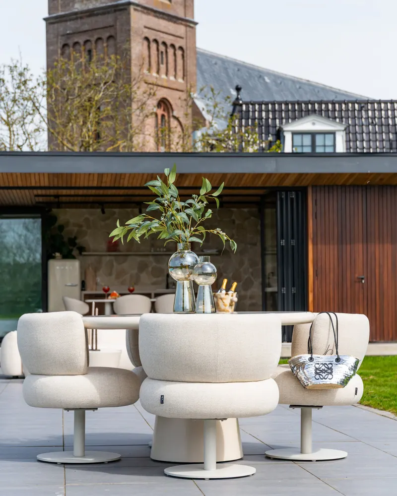 Vase Sera, Smoke, groß von Richmond Interiors, Wohnbeispiel 5, im Wohnraum