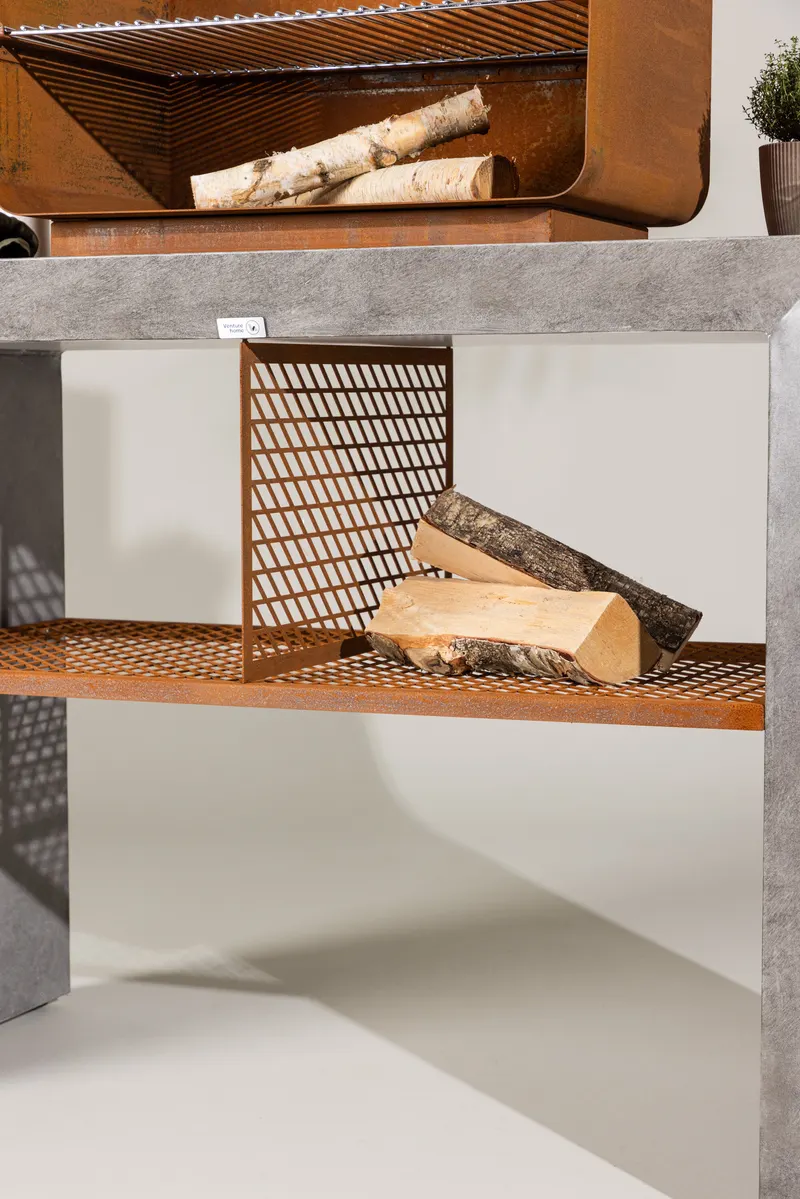 Velas Outdoor-Küchenmodul aus Aluminium, im Wohnraum, Ansicht 4