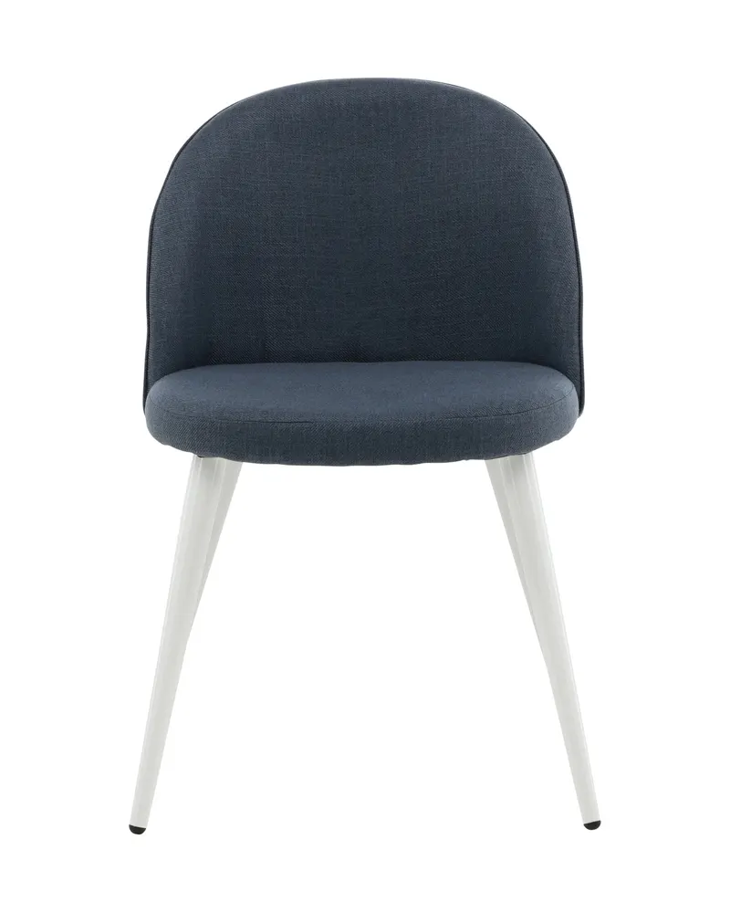 Esszimmerstuhl Velvet, Blau · Polyester