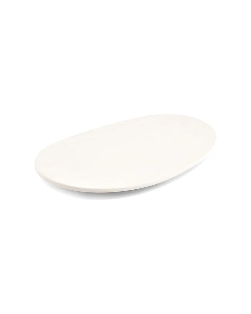 Vico Dekoschale aus Steinzeug in Beige