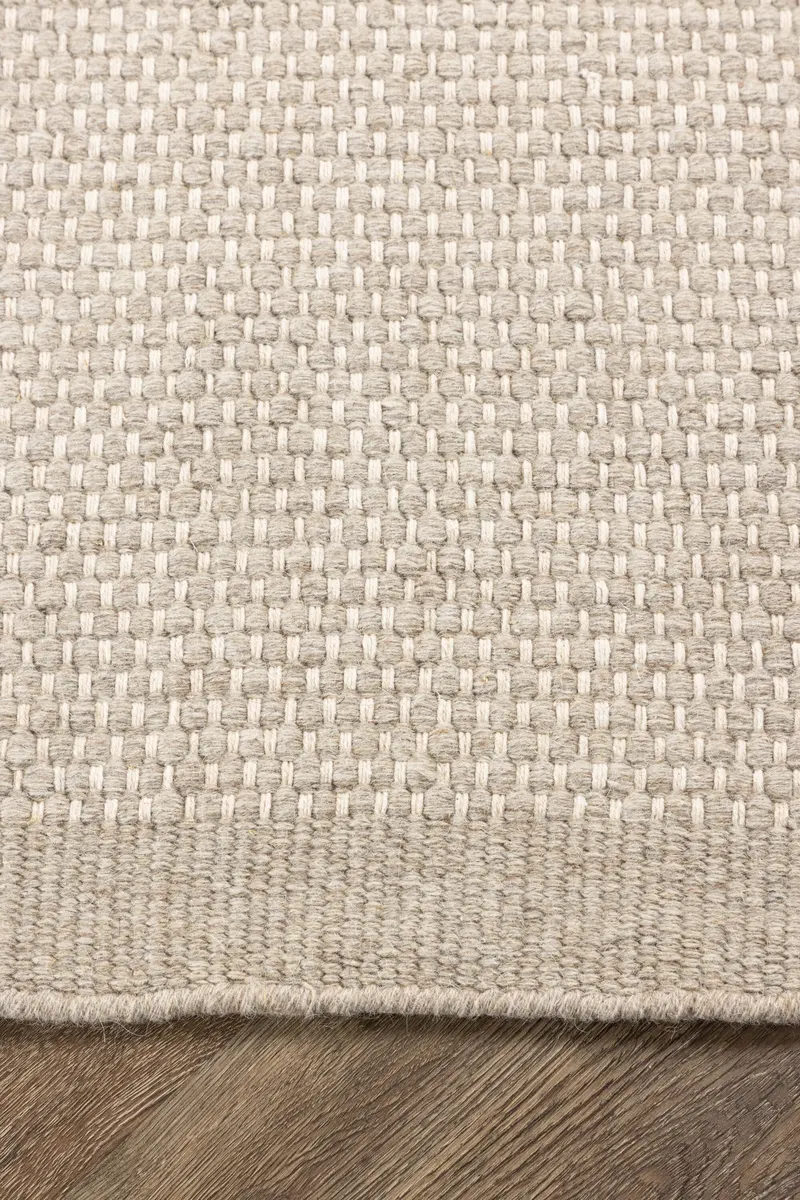 Vilma Wollteppich in Beige, im Wohnraum, Ansicht 2