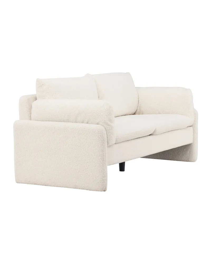 Vindel 2-Sitzer-Sofa aus Teddystoff, Ansicht 3