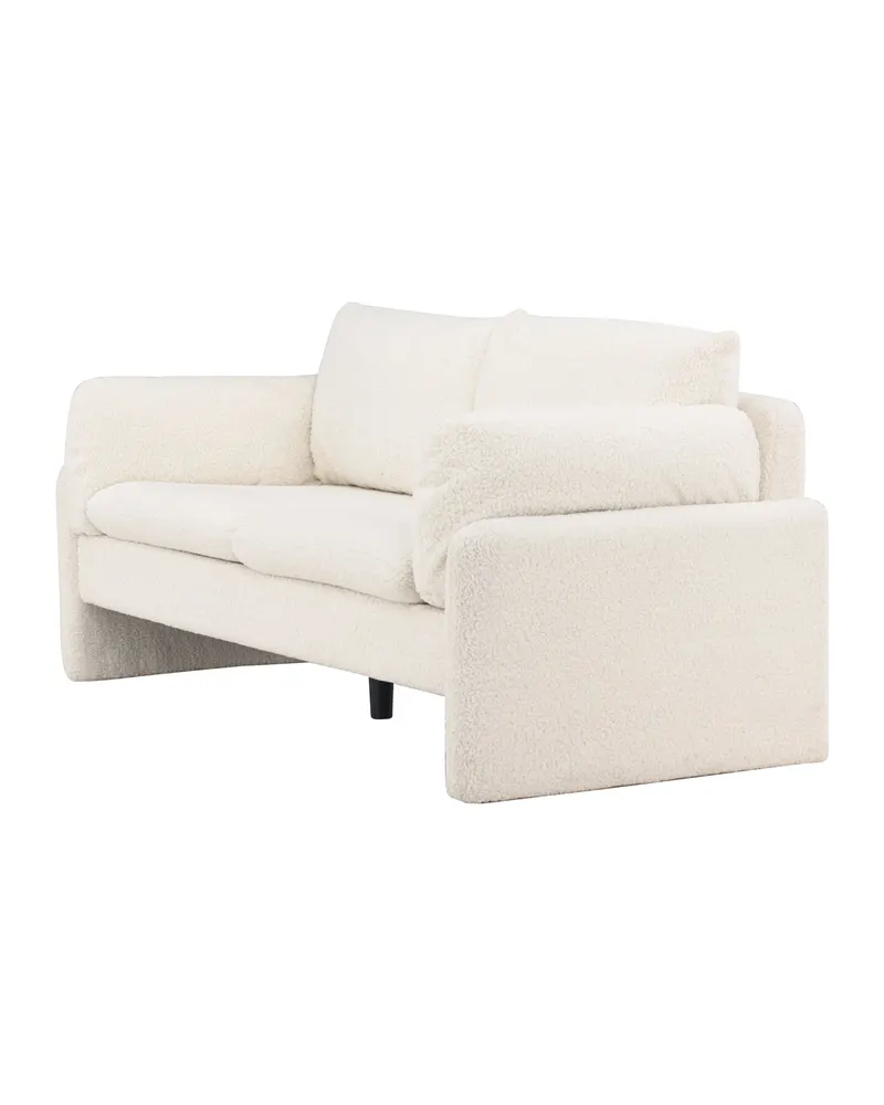 Vindel 2-Sitzer-Sofa aus Teddystoff, Ansicht 5